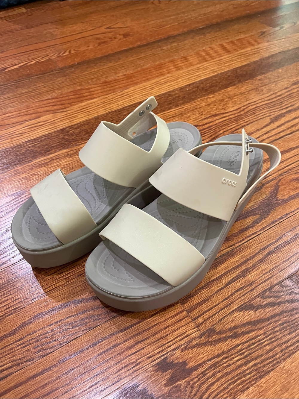 Croc sandals